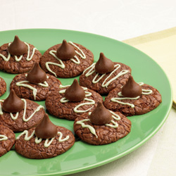 Mint Kissed Chocolate Brownie Cookies